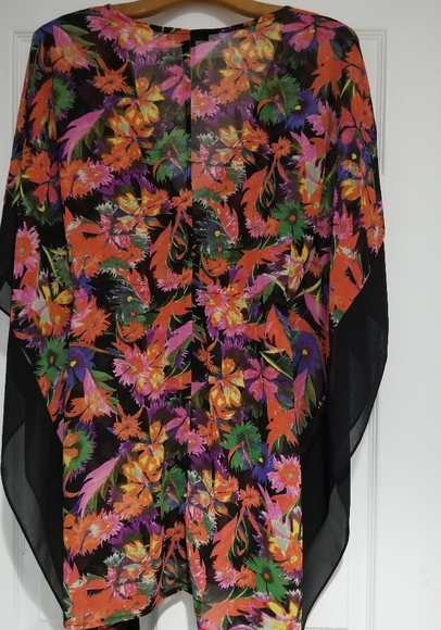 Floral Cover Up Dress - Picture 2 of 2